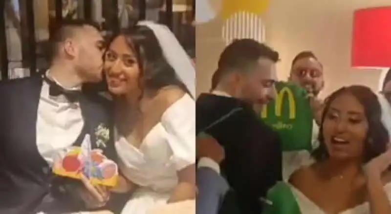 coppia si sposa al mcdonald's  2