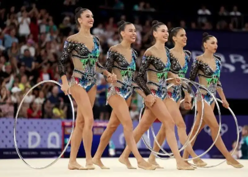 farfalle - nazionale italiana ginnastica ritmica - olimpiadi di parigi