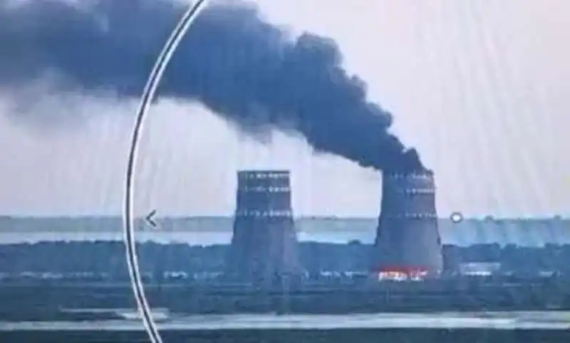 incendio alla centrale nucleare di zaporizhzhia   2