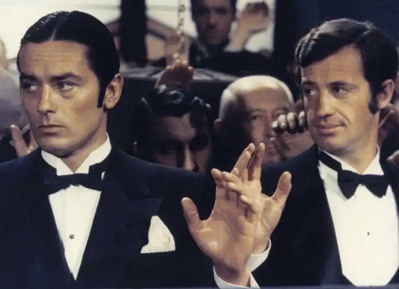 jean-paul belmondo Alain Delon 