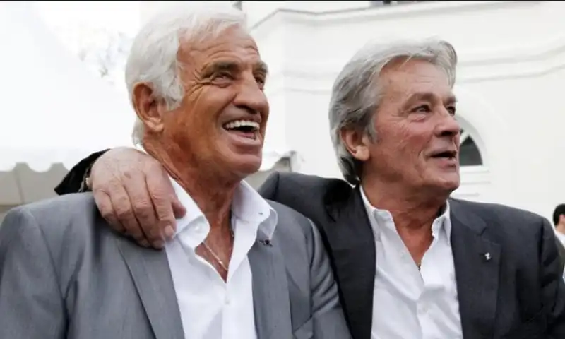 jean-paul belmondo Alain Delon 