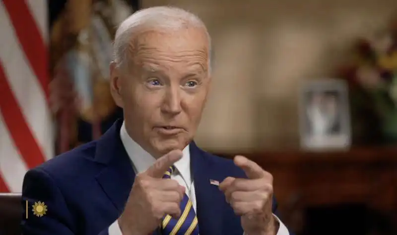 joe biden intervistato dalla cbs  6