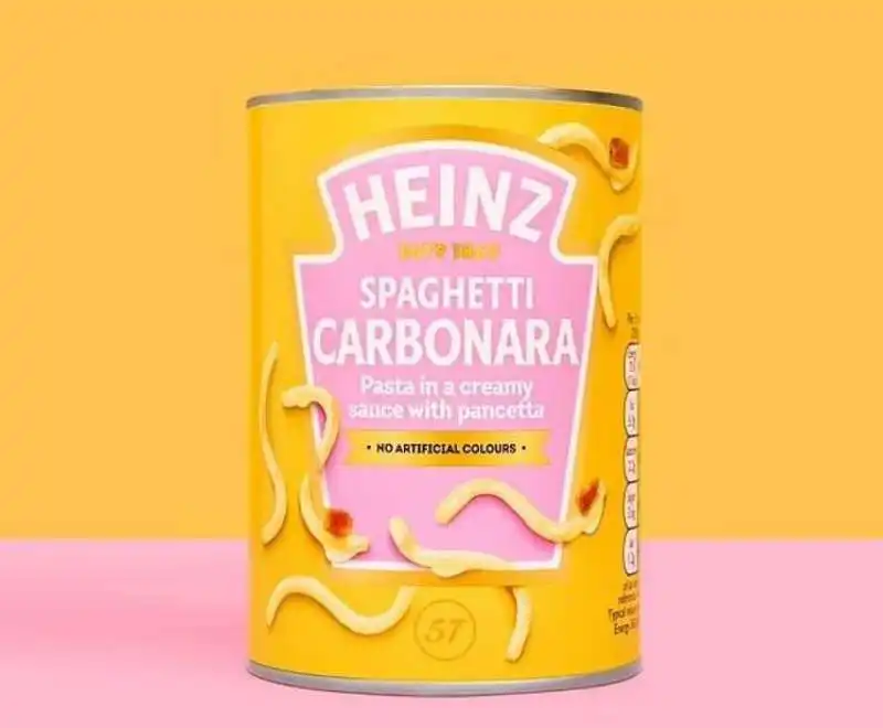 LA CARBONARA IN LATTINA DELLA HEINZ