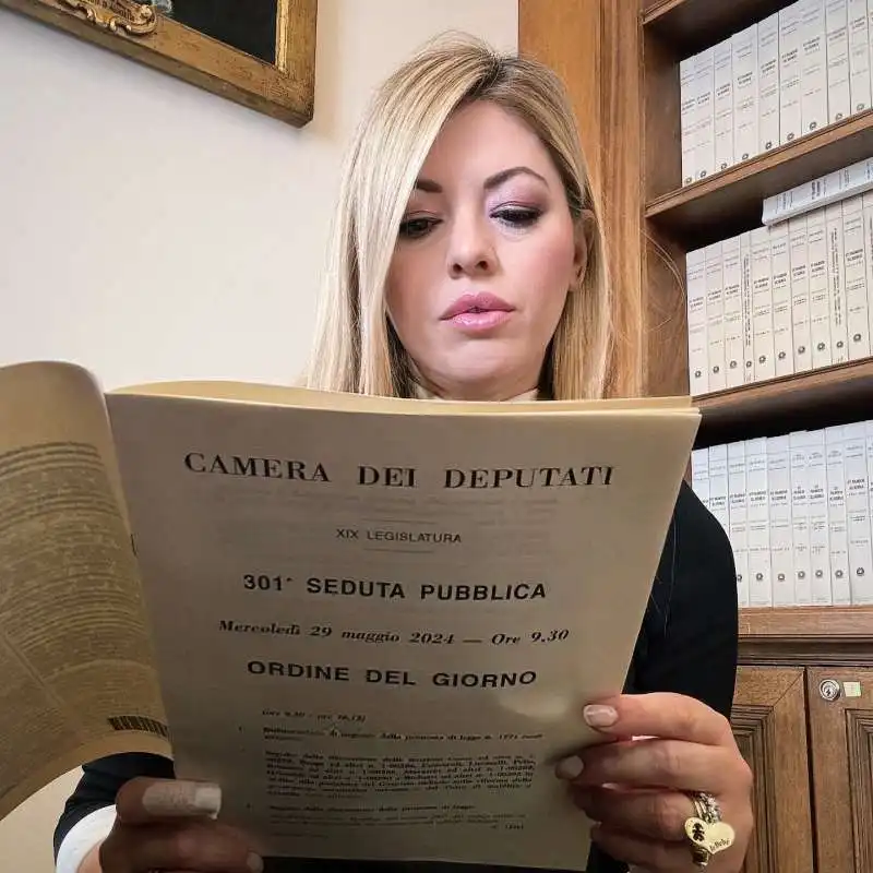 maria rosaria boccia alla camera dei deputati   3