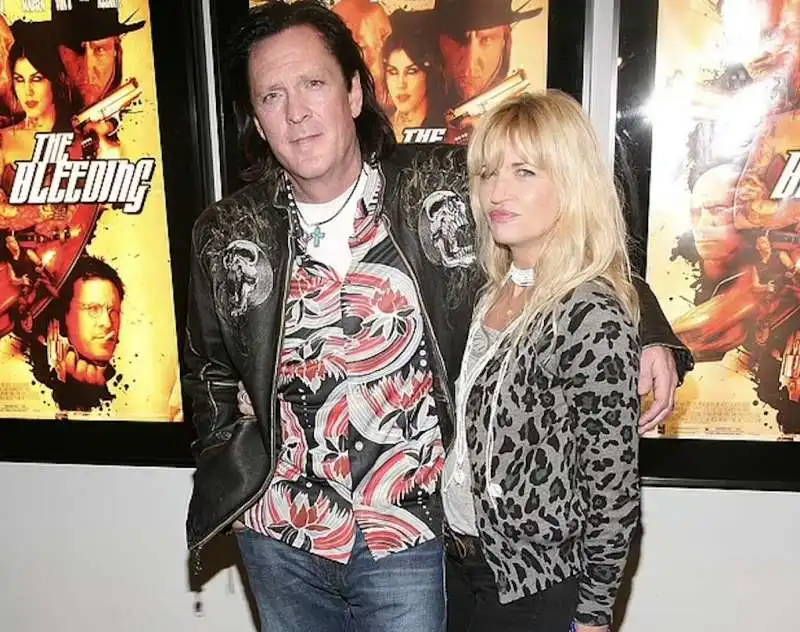 michael madsen e la moglie deanna  