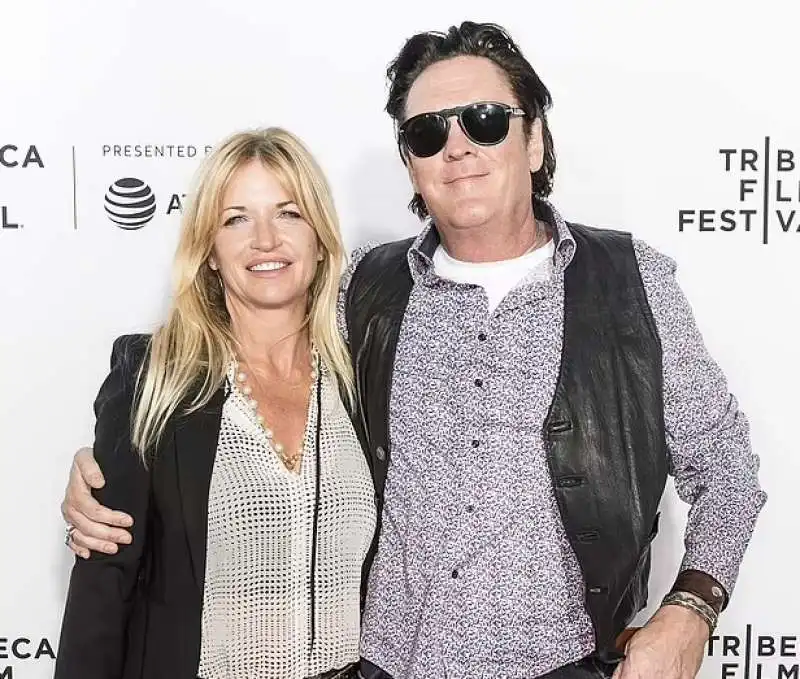  michael madsen e la moglie deanna 