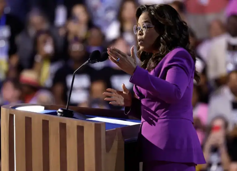 oprah winfrey alla convention dei democratici 2