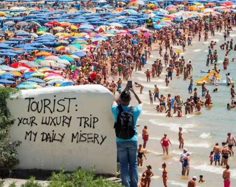 Overtourism - turisti 