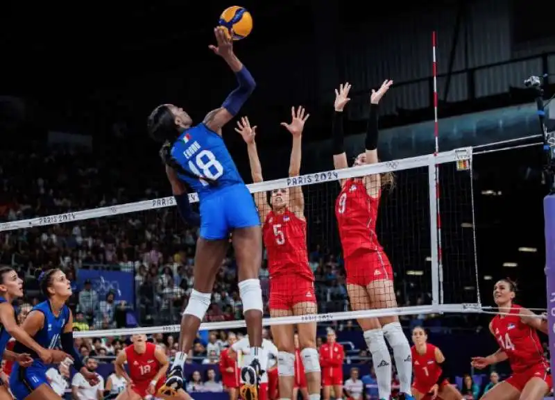 pallavolo femminile italia   serbia  4