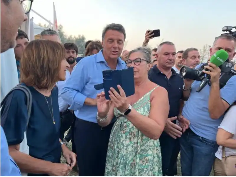 RENZI ALLA FESTA DELL'UNITA' DI PESARO

