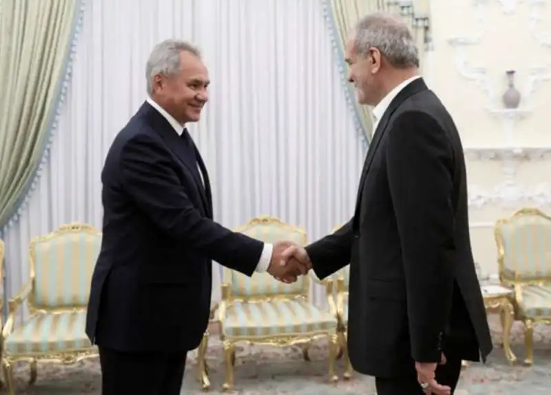 SERGEI SHOIGU - MASSOUD PEZESHKIAN