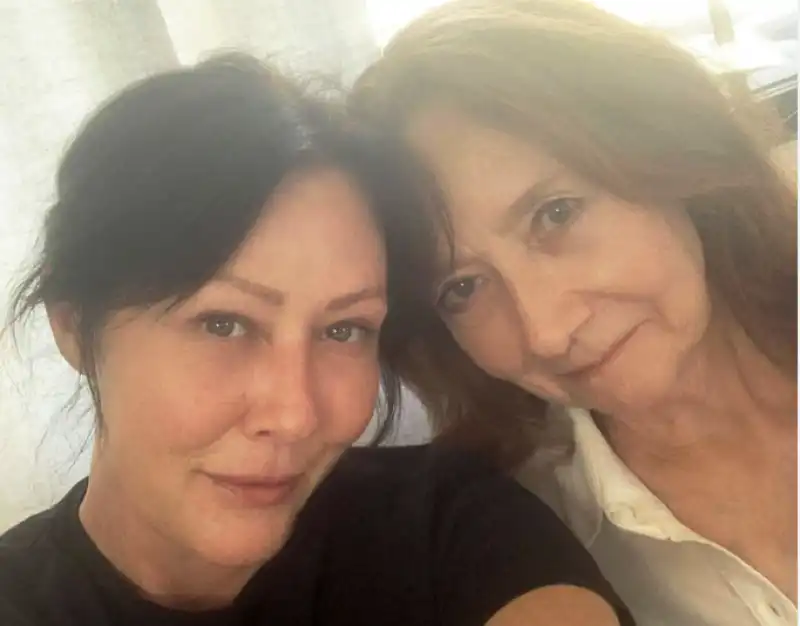 shannen doherty con la madre rose 2