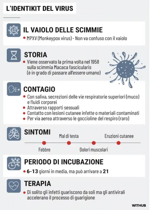 VAIOLO DELLE SCIMMIE - IDENTIKIT DEL VIRUS - LA STAMPA