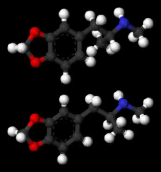 px MDMA enantiomers D balls 