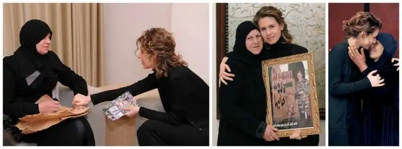 ASMA ASSAD SUL SUO PROFILO FACEBOOK 