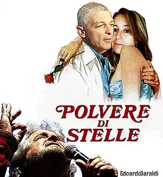 BEPPE GRILLO POLVERE DI STELLE GAMBARO RIBELLI 