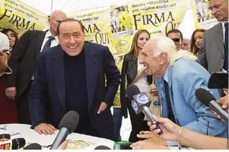 BERLUSCONI CON PANNELLA 