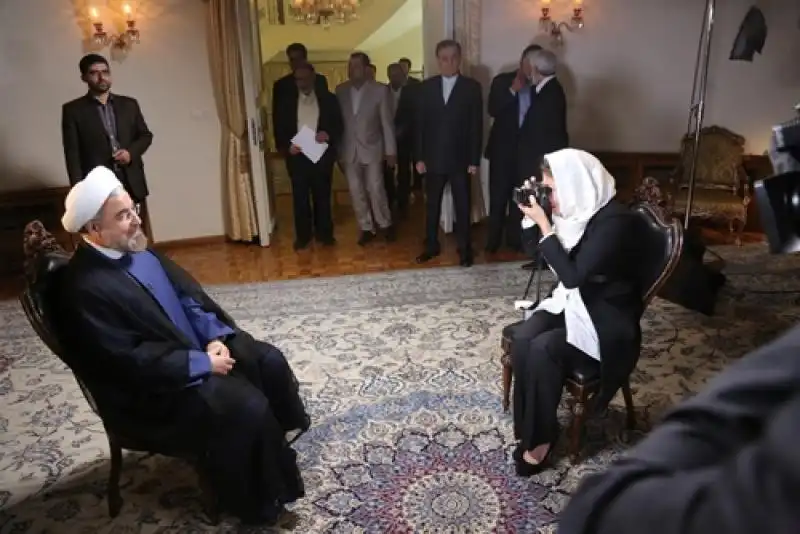 ANN CURRY INTERVISTA HASSAN ROUHANI 