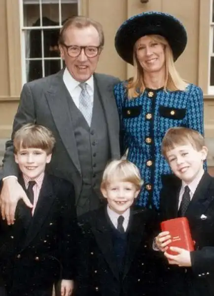 DAVID FROST CON FAMIGLIA 