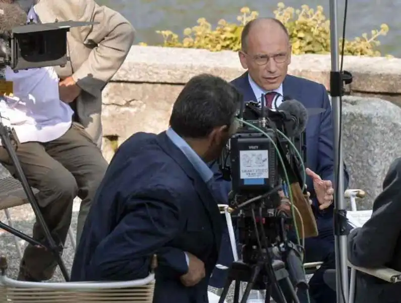 ENRICO LETTA A CERNOBBIO 