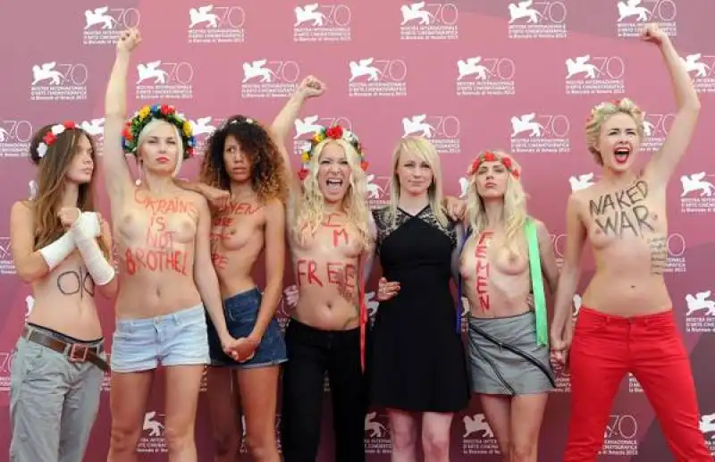 FEMEN A VENEZIA 