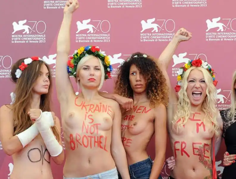 FEMEN A VENEZIA 