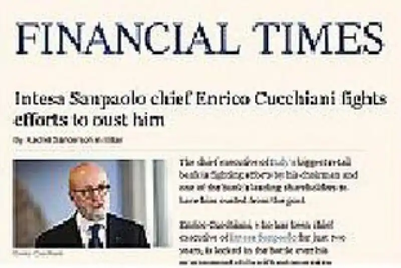 FINANCIAL TIMES CUCCHIANI