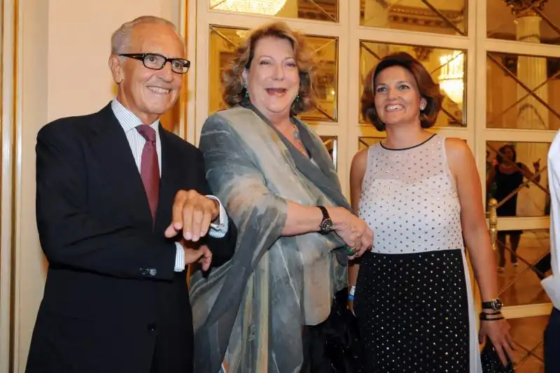 FRANCESCO MICHELI DIANA BRACCO FRANCESCA COLOMBO INAUGURAZIONE MITO ALLA SCALA FOTO FRANCO CORTELLINO 