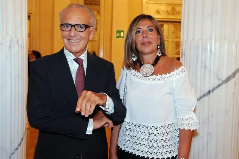 FRANCESCO MICHELI E MARIA LATELLA INAUGURAZIONE MITO ALLA SCALA FOTO FRANCO CORTELLINO 