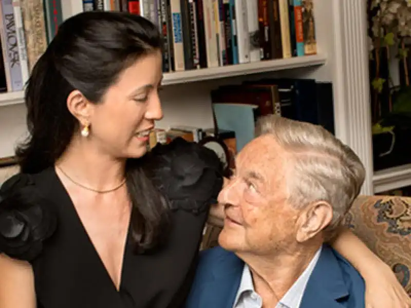 GEORGE SOROS E TAMIKO BOLTON 