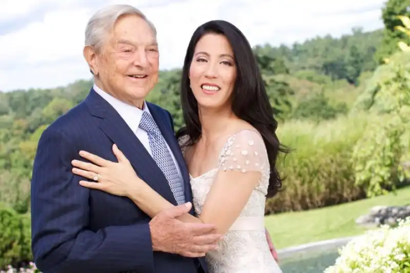 GEORGE SOROS E TAMIKO BOLTON 