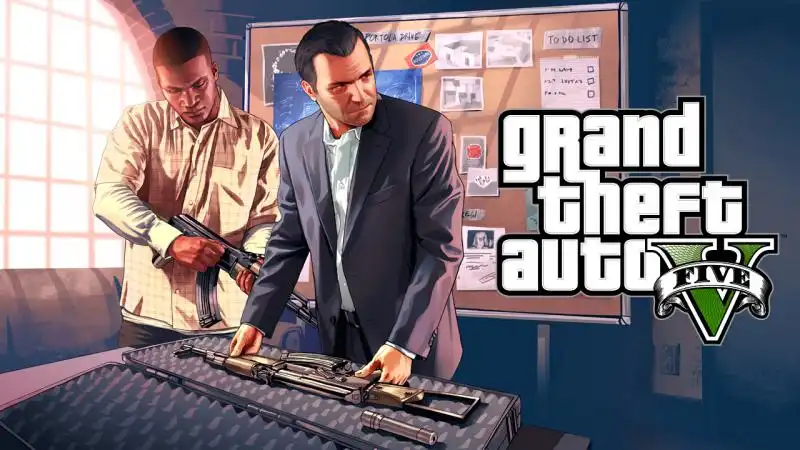 GTAV GRAND THEFT AUTO CINQUE 