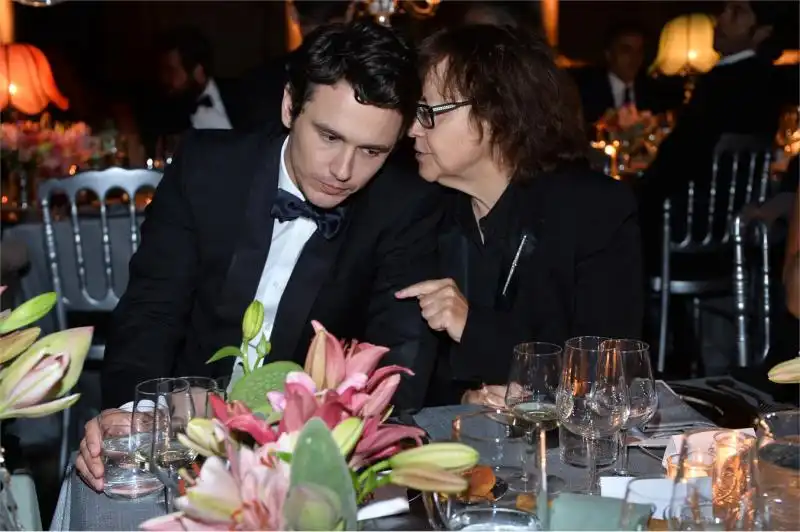 James Franco e Ingrid Sischy PARTY VANITY FAIR 