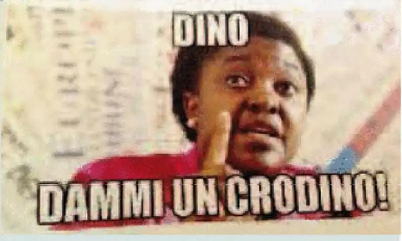 KYENGE DINO DAMMI UN CRODINO 