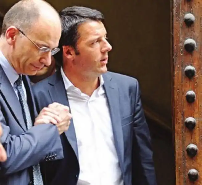 LETTA E RENZI 