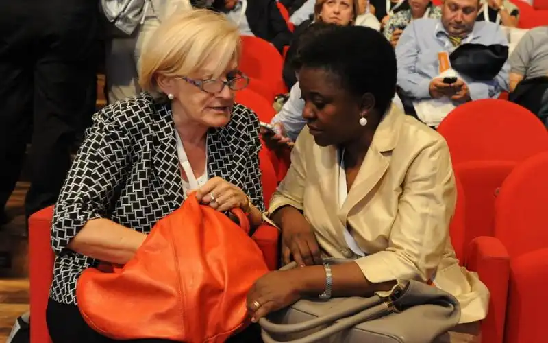 Livia Turco e Cecile Kienge 