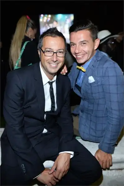 Luca Bianchini e Diego Passoni PARTY VANITY FAIR 