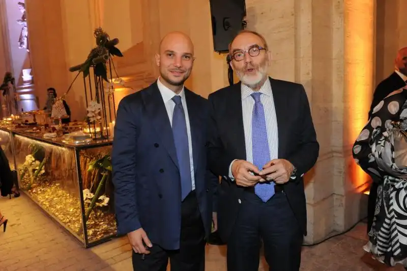 Mario Benedetto e Luigi Celli 