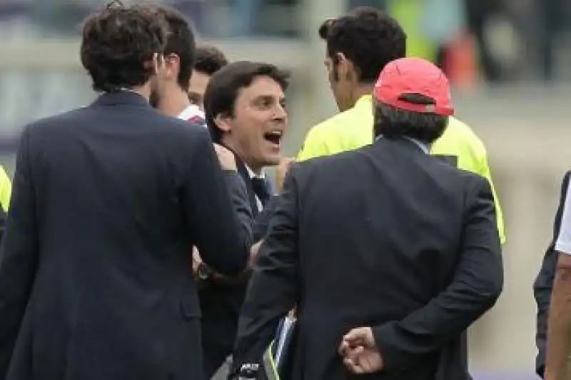 Montella DeMarco proteste Fiorentina Cagliari x 