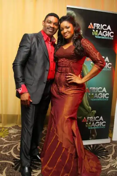 Omotola Jalade Ekeinde col marito Matthew Ekeinde 