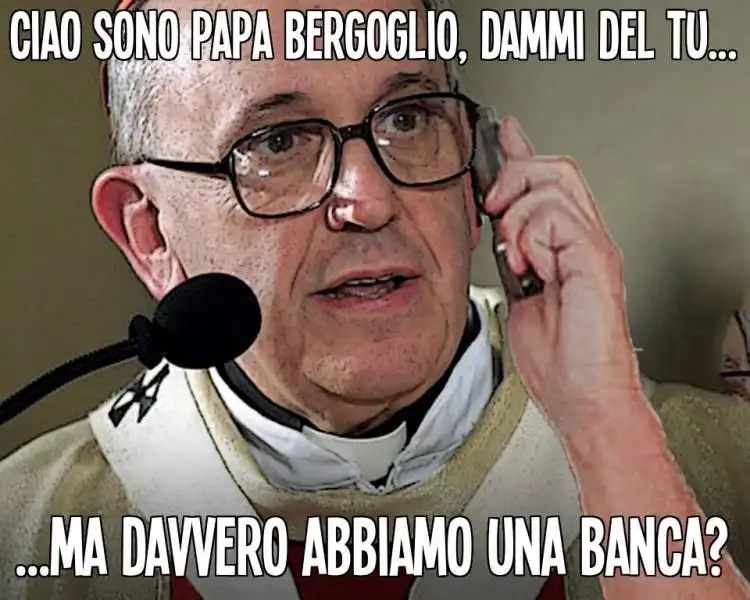 papa bergoglio telefona alla gente 