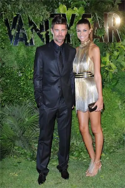 PARTY VANITY FAIR A VENEZIA FABIO FULCO E CRISTINA CHIABOTTO 