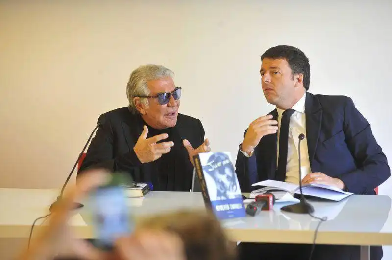 RENZI PRESENTA IL LIBRO DI CAVALLI FOTO REPUBBLICA 