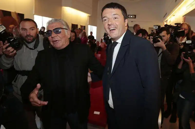 RENZI PRESENTA IL LIBRO DI CAVALLI FOTO REPUBBLICA 