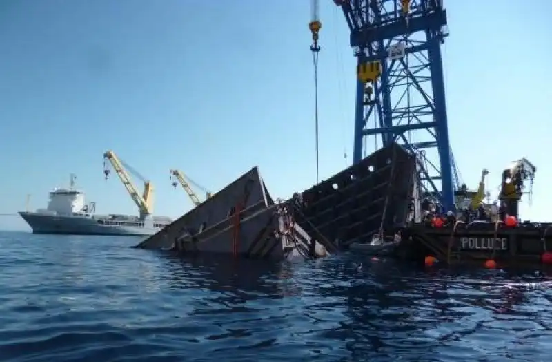 IL RIBALTAMENTO DELLA COSTA CONCORDIA 