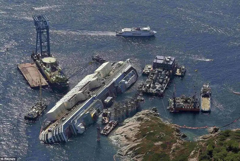 IL RIBALTAMENTO DELLA COSTA CONCORDIA 