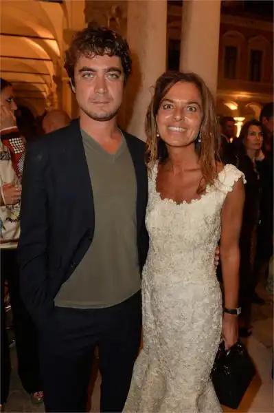 Riccardo Scamarcio e Cristina Lucchini PARTY VANITY FAIR 