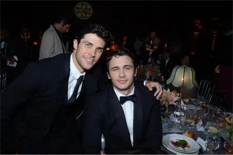 ROBERTO BOLLE E JAMES FRANCO PARTY VANITY FAIR 