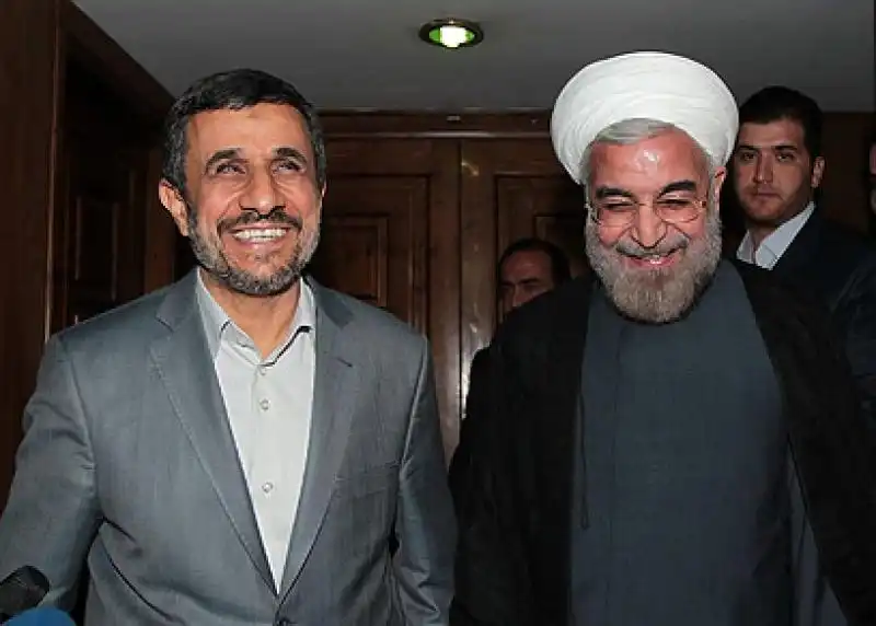 rohani ahmadinejad