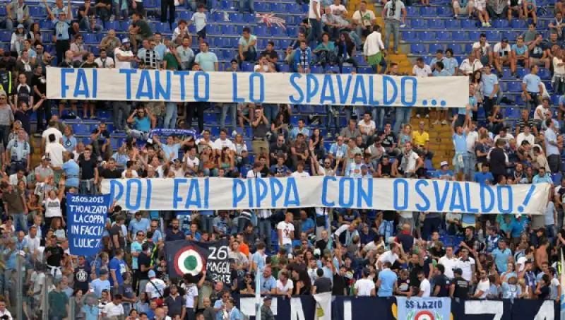 tifo lazio foto mezzelani gmt 